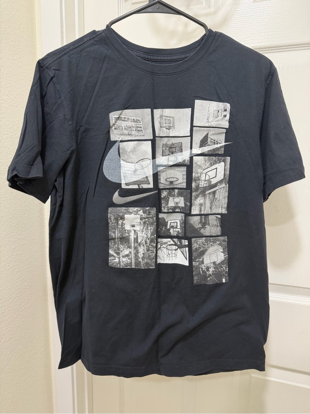 Nike Black Short-Sleeve Graphic Basketball Tee